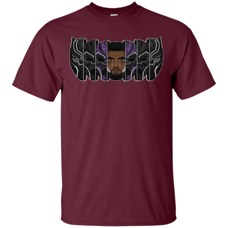 T-Shirts Maroon / YXS Black Panther Mask Youth T-Shirt
