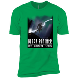 T-Shirts Kelly Green / YXS Black Panther The Animated Series Boys Premium T-Shirt