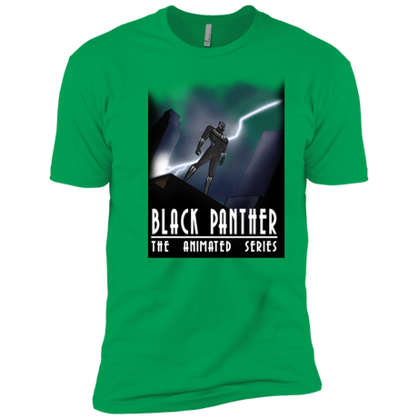 T-Shirts Kelly Green / YXS Black Panther The Animated Series Boys Premium T-Shirt