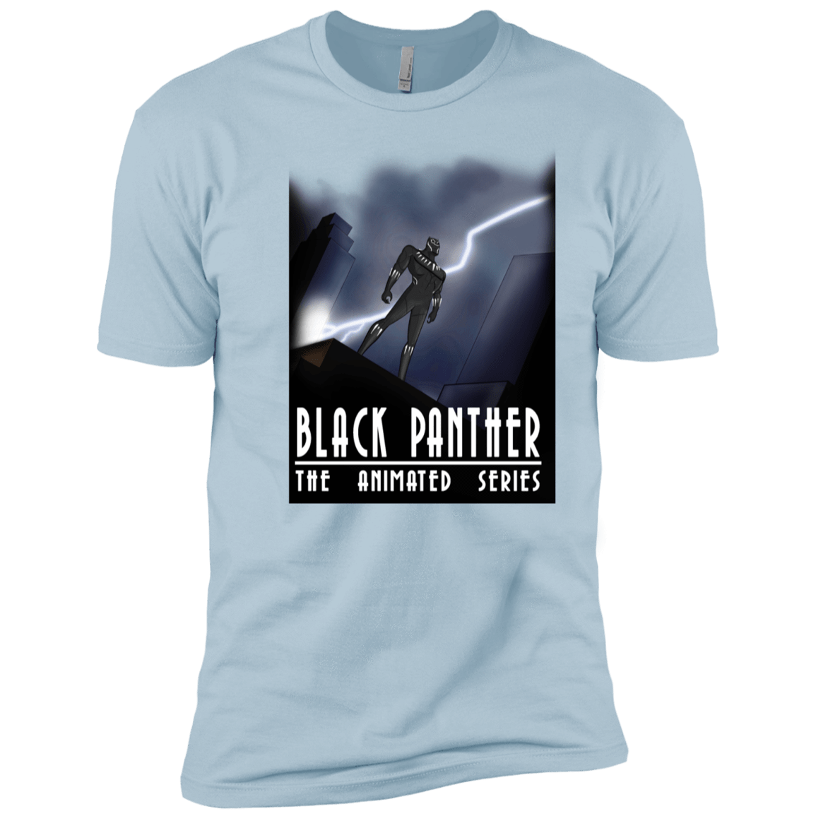 T-Shirts Light Blue / YXS Black Panther The Animated Series Boys Premium T-Shirt
