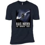 T-Shirts Midnight Navy / YXS Black Panther The Animated Series Boys Premium T-Shirt