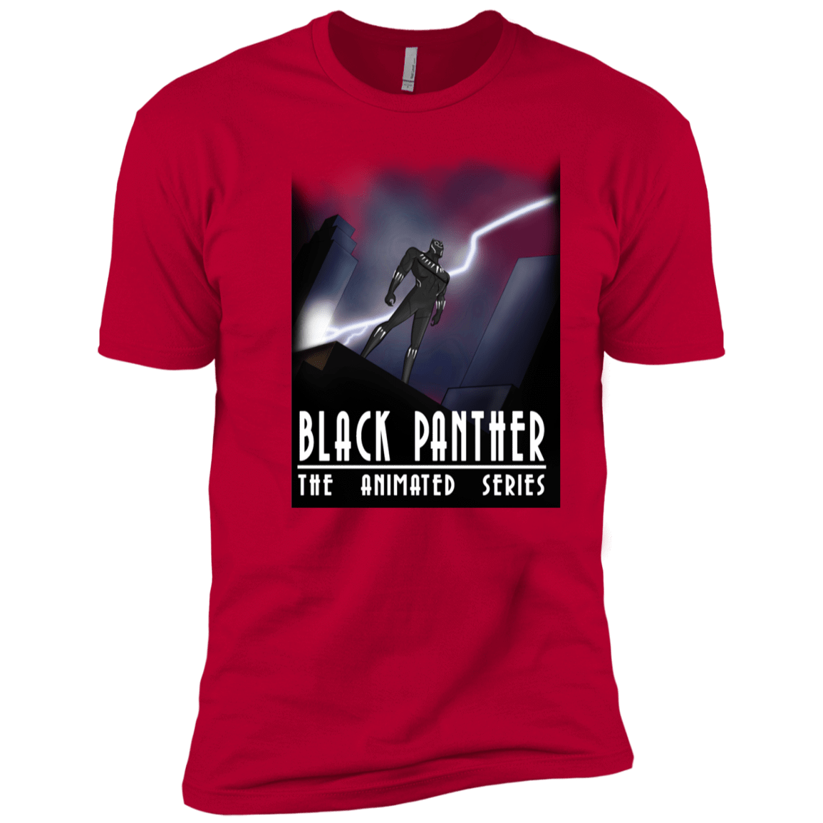 T-Shirts Red / YXS Black Panther The Animated Series Boys Premium T-Shirt