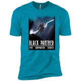 T-Shirts Turquoise / YXS Black Panther The Animated Series Boys Premium T-Shirt