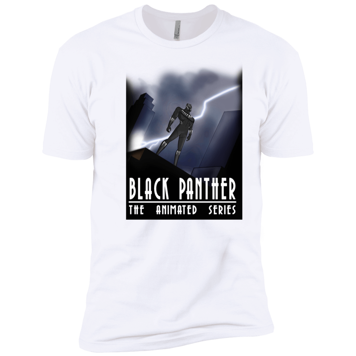 T-Shirts White / YXS Black Panther The Animated Series Boys Premium T-Shirt