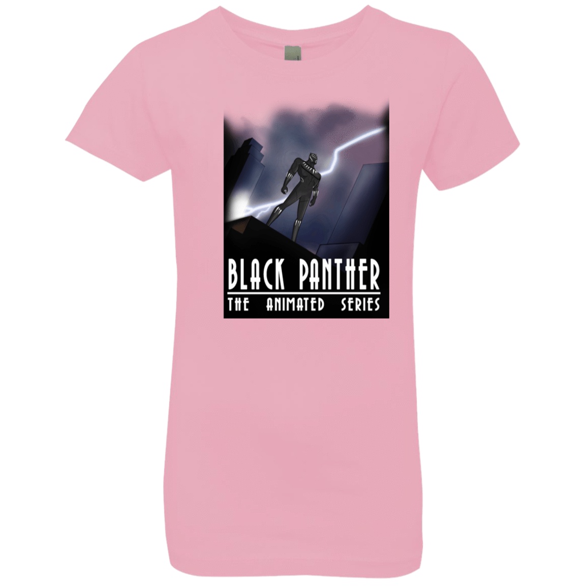 T-Shirts Light Pink / YXS Black Panther The Animated Series Girls Premium T-Shirt