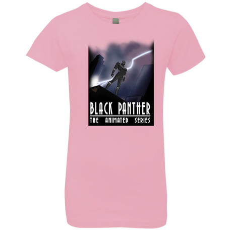 T-Shirts Light Pink / YXS Black Panther The Animated Series Girls Premium T-Shirt