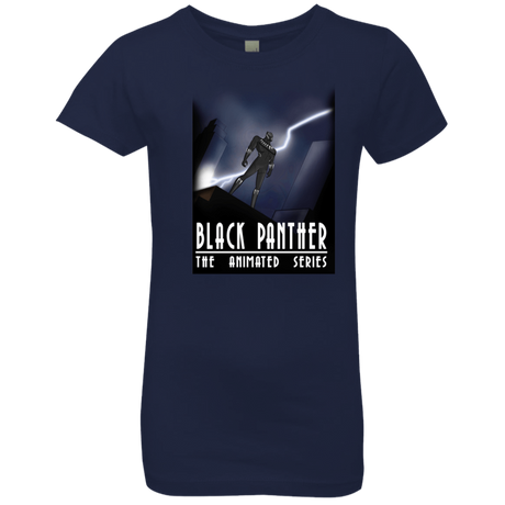 T-Shirts Midnight Navy / YXS Black Panther The Animated Series Girls Premium T-Shirt