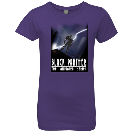 T-Shirts Purple Rush / YXS Black Panther The Animated Series Girls Premium T-Shirt