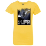 T-Shirts Vibrant Yellow / YXS Black Panther The Animated Series Girls Premium T-Shirt