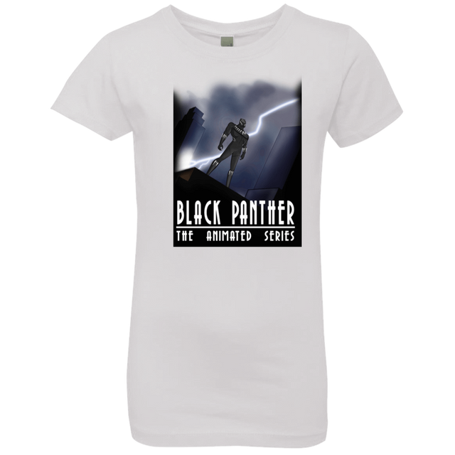 T-Shirts White / YXS Black Panther The Animated Series Girls Premium T-Shirt
