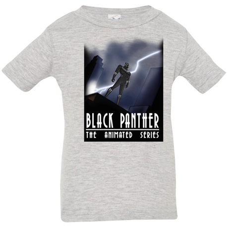 T-Shirts Heather Grey / 6 Months Black Panther The Animated Series Infant Premium T-Shirt
