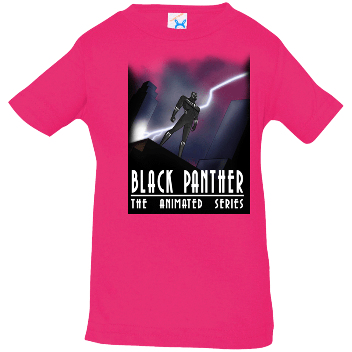 T-Shirts Hot Pink / 6 Months Black Panther The Animated Series Infant Premium T-Shirt