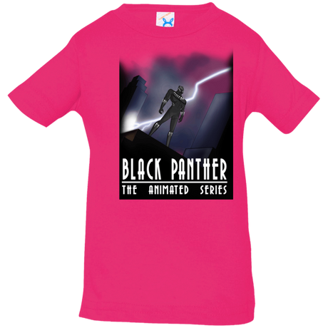 T-Shirts Hot Pink / 6 Months Black Panther The Animated Series Infant Premium T-Shirt