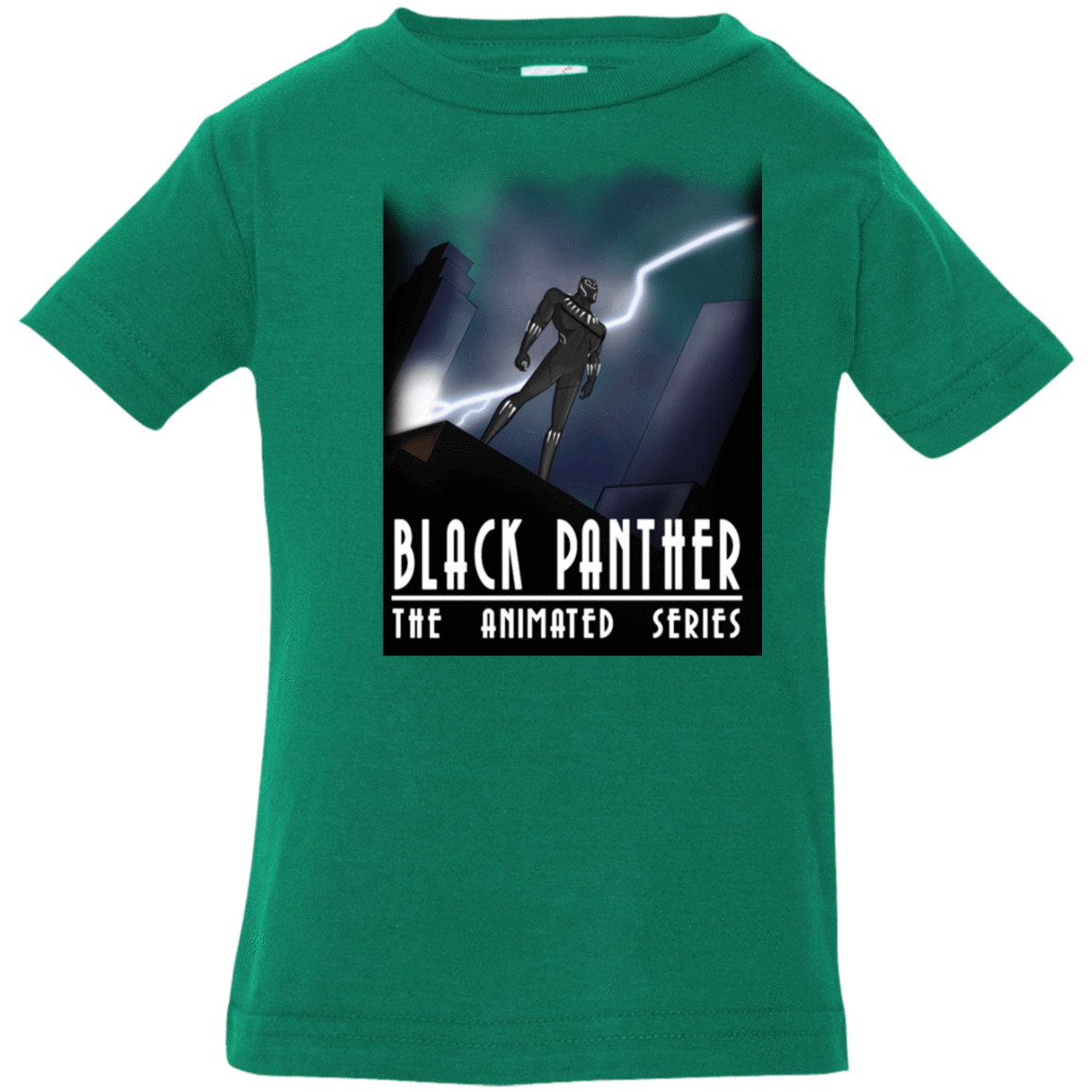T-Shirts Kelly / 6 Months Black Panther The Animated Series Infant Premium T-Shirt