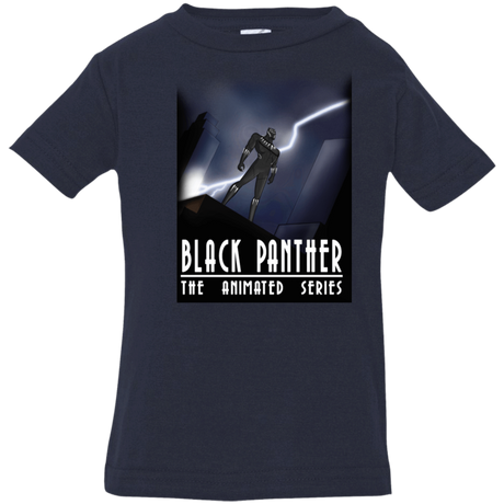 T-Shirts Navy / 6 Months Black Panther The Animated Series Infant Premium T-Shirt
