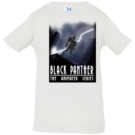 T-Shirts White / 6 Months Black Panther The Animated Series Infant Premium T-Shirt
