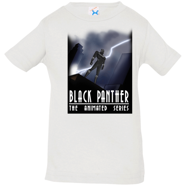 T-Shirts White / 6 Months Black Panther The Animated Series Infant Premium T-Shirt