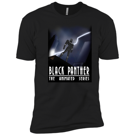 T-Shirts Black / X-Small Black Panther The Animated Series Men's Premium T-Shirt