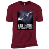 T-Shirts Cardinal / X-Small Black Panther The Animated Series Men's Premium T-Shirt