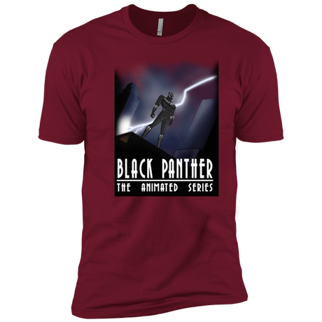 T-Shirts Cardinal / X-Small Black Panther The Animated Series Men's Premium T-Shirt