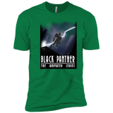 T-Shirts Kelly Green / X-Small Black Panther The Animated Series Men's Premium T-Shirt