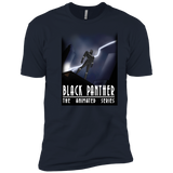 T-Shirts Midnight Navy / X-Small Black Panther The Animated Series Men's Premium T-Shirt