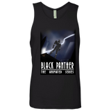 T-Shirts Black / S Black Panther The Animated Series Men's Premium Tank Top