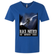 T-Shirts Royal / X-Small Black Panther The Animated Series Men's Premium V-Neck