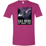 T-Shirts Antique Heliconia / S Black Panther The Animated Series Men's Semi-Fitted Softstyle