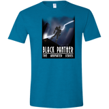 T-Shirts Antique Sapphire / S Black Panther The Animated Series Men's Semi-Fitted Softstyle