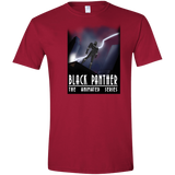 T-Shirts Cardinal Red / S Black Panther The Animated Series Men's Semi-Fitted Softstyle