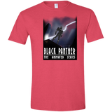 T-Shirts Heather Red / S Black Panther The Animated Series Men's Semi-Fitted Softstyle