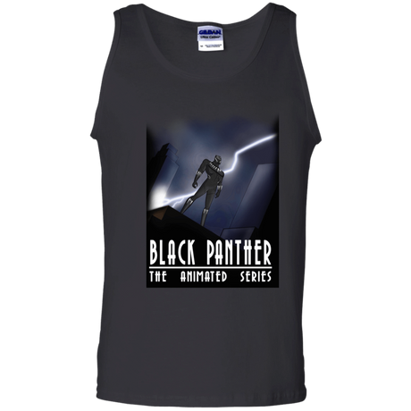 T-Shirts Black / S Black Panther The Animated Series Men's Tank Top