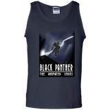 T-Shirts Navy / S Black Panther The Animated Series Men's Tank Top