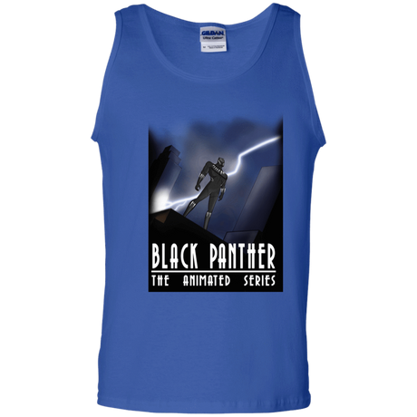 T-Shirts Royal / S Black Panther The Animated Series Men's Tank Top