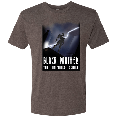 T-Shirts Macchiato / S Black Panther The Animated Series Men's Triblend T-Shirt