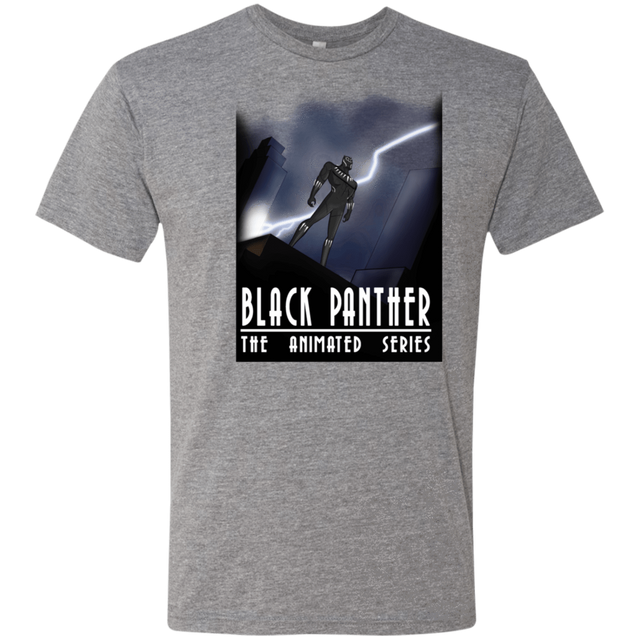 T-Shirts Premium Heather / S Black Panther The Animated Series Men's Triblend T-Shirt