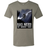 T-Shirts Venetian Grey / S Black Panther The Animated Series Men's Triblend T-Shirt