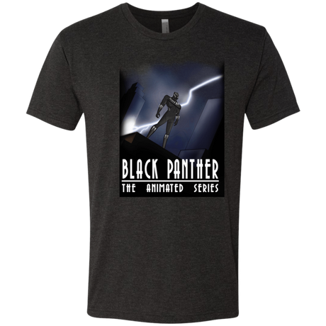 T-Shirts Vintage Black / S Black Panther The Animated Series Men's Triblend T-Shirt