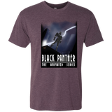 T-Shirts Vintage Purple / S Black Panther The Animated Series Men's Triblend T-Shirt