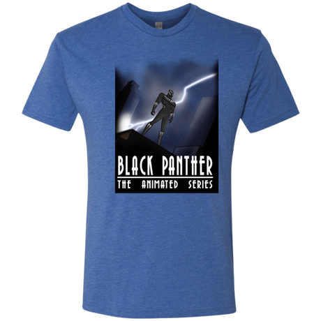 T-Shirts Vintage Royal / S Black Panther The Animated Series Men's Triblend T-Shirt