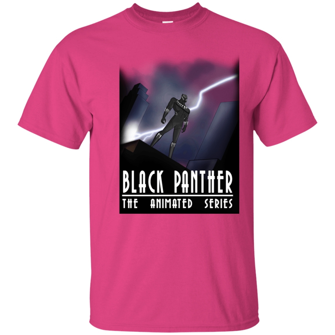 T-Shirts Heliconia / S Black Panther The Animated Series T-Shirt