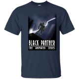 T-Shirts Navy / S Black Panther The Animated Series T-Shirt