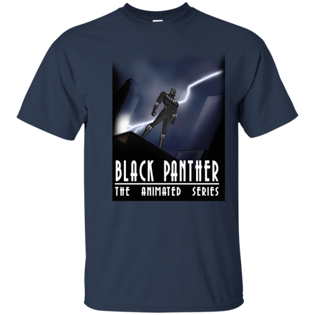 T-Shirts Navy / S Black Panther The Animated Series T-Shirt