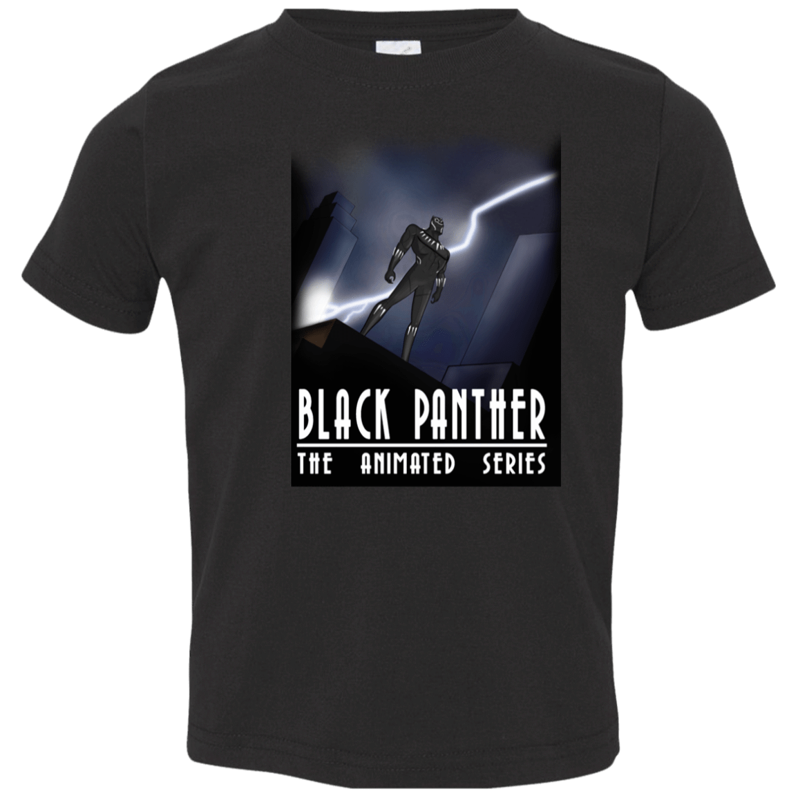 T-Shirts Black / 2T Black Panther The Animated Series Toddler Premium T-Shirt
