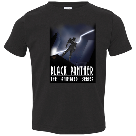 T-Shirts Black / 2T Black Panther The Animated Series Toddler Premium T-Shirt