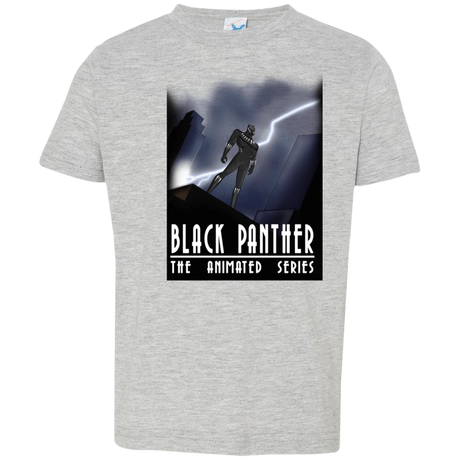 T-Shirts Heather Grey / 2T Black Panther The Animated Series Toddler Premium T-Shirt