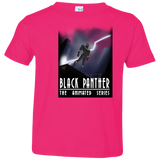 T-Shirts Hot Pink / 2T Black Panther The Animated Series Toddler Premium T-Shirt