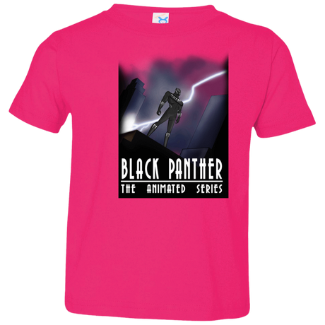 T-Shirts Hot Pink / 2T Black Panther The Animated Series Toddler Premium T-Shirt