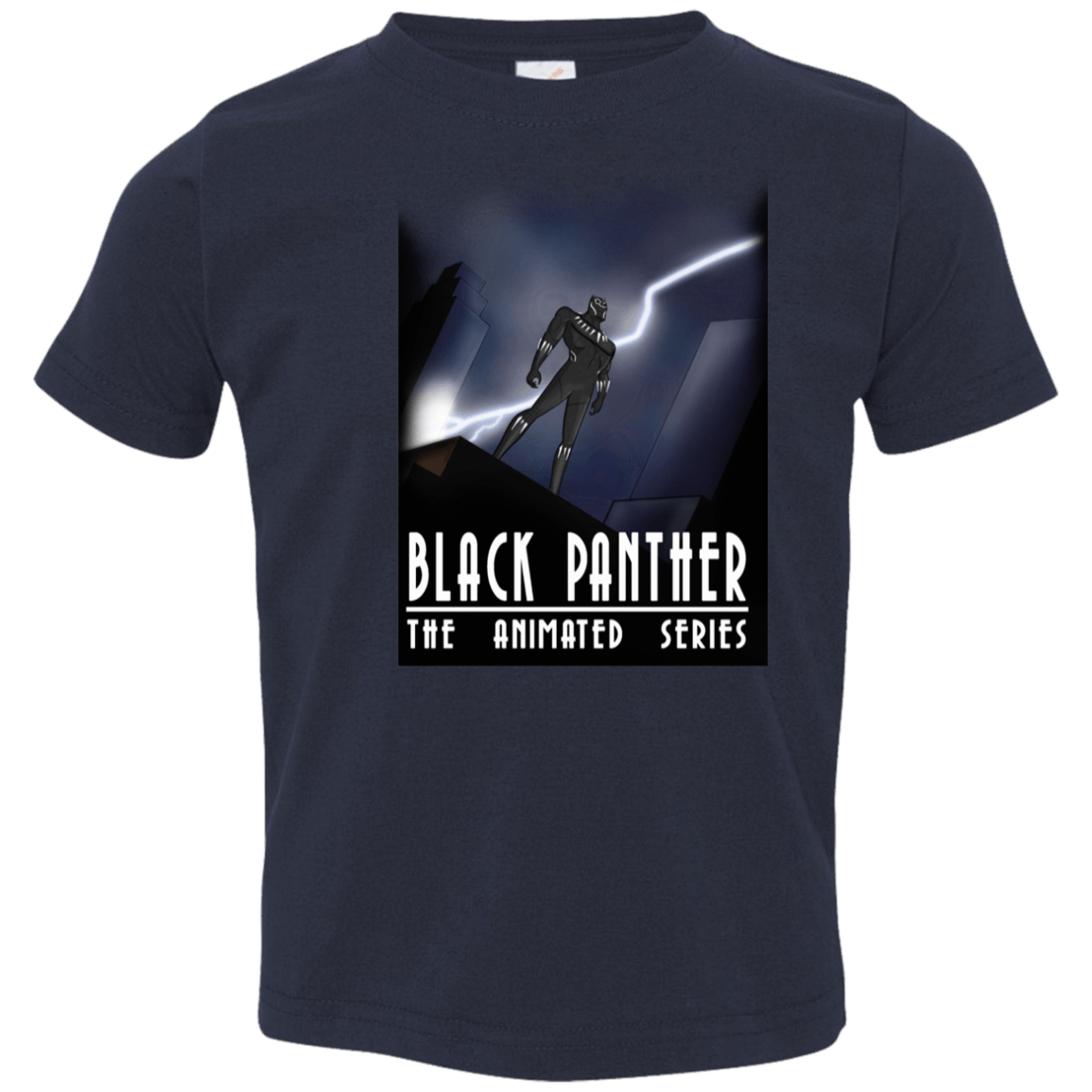 T-Shirts Navy / 2T Black Panther The Animated Series Toddler Premium T-Shirt